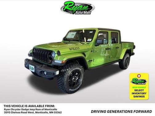 2026 Jeep Gladiator Willys