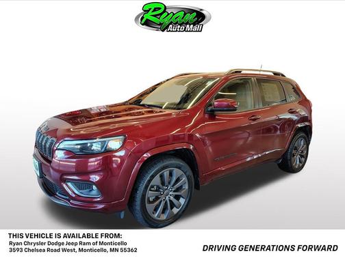 Velvet Red Pearlcoat 2020 Jeep Cherokee Limited