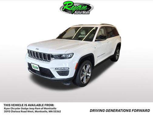 Bright White Clearcoat 2023 Jeep Grand Cherokee 4xe Base