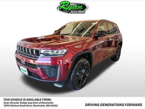 Velvet Red Pearlcoat 2026 Jeep Grand Cherokee Altitude