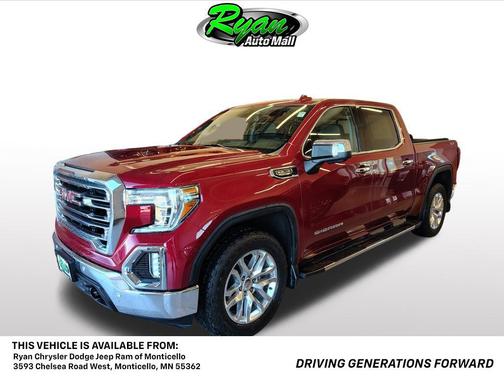 Red Quartz Tintcoat 2020 GMC Sierra 1500 SLT