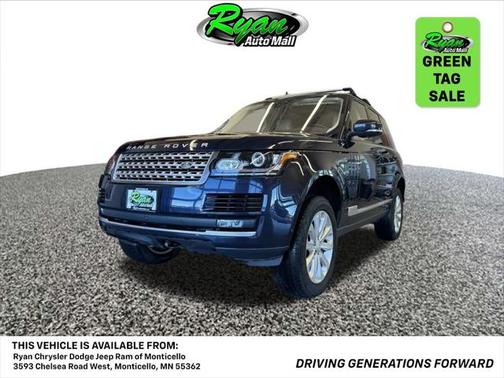 2017 Land Rover Range Rover 3.0L Supercharged HSE