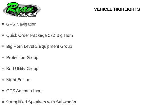 2026 RAM 1500 Big Horn/Lone Star