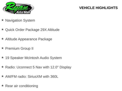 High Gloss Black 2026 Jeep Grand Wagoneer Limited Altitude 4x4
