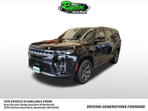 High Gloss Black 2026 Jeep Grand Wagoneer Limited Altitude 4x4