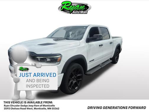 Bright White Clearcoat 2023 RAM 1500 Laramie