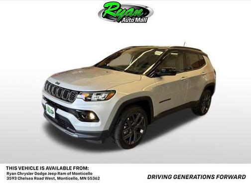 Silver Zynith Metallic Clearcoat 2026 Jeep Compass Limited