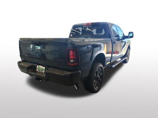 Forged Blue Metallic 2026 RAM 2500 Black Express Crew Cab 4x4 6'4' Box
