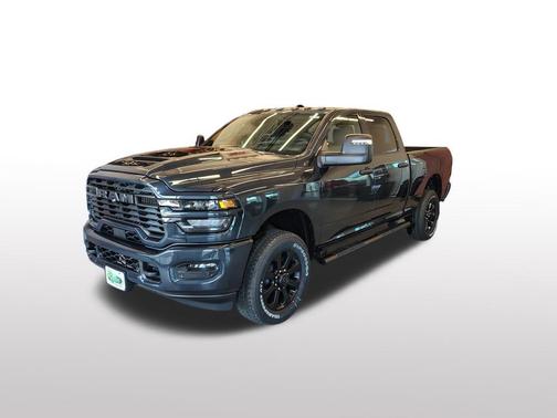 Forged Blue Metallic 2026 RAM 2500 Black Express Crew Cab 4x4 6'4' Box