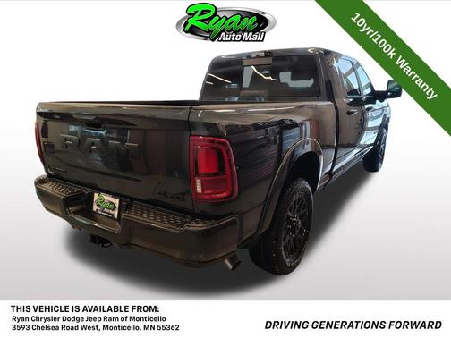 2026 RAM 3500 Limited Mega Cab 4x4 6'4' Box