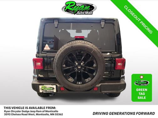Black Clearcoat 2025 Jeep Wrangler 4xe Sahara