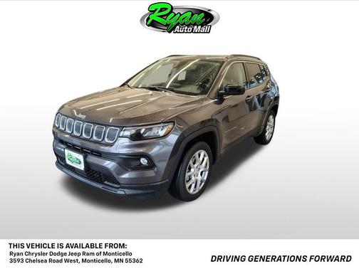 Granite Crystal Metallic Clearcoat 2022 Jeep Compass Latitude Lux