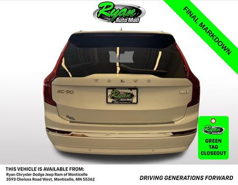 2023 Volvo XC90 Recharge Plug-In Hybrid T8 Ultimate 6-Seater