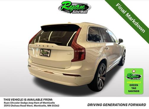 2023 Volvo XC90 Recharge Plug-In Hybrid T8 Ultimate 6-Seater