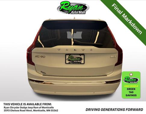 2023 Volvo XC90 Recharge Plug-In Hybrid T8 Ultimate 6-Seater