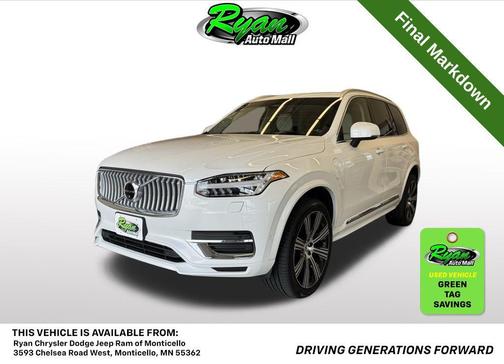 2023 Volvo XC90 Recharge Plug-In Hybrid T8 Ultimate 6-Seater