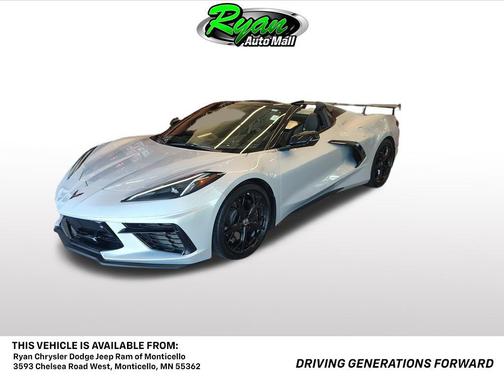 Silver Flare Metallic 2021 Chevrolet Corvette Stingray w/3LT