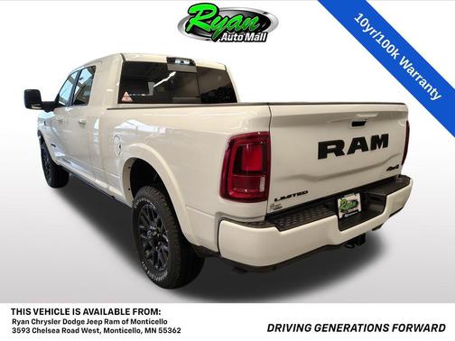 2026 RAM 3500 Limited Mega Cab 4x4 6'4' Box