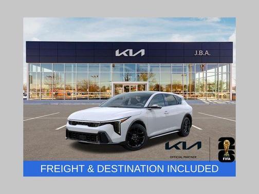 White Pearl 2026 Kia K4 GT-LINE