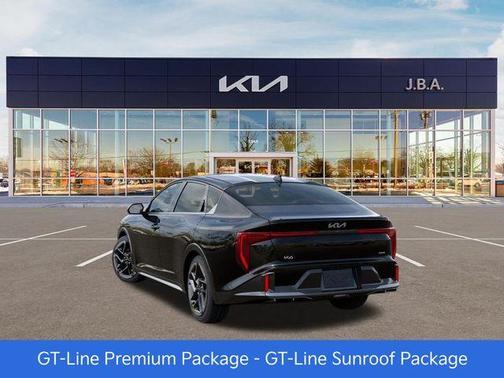 Aurora Blue 2026 Kia K4 GT-Line