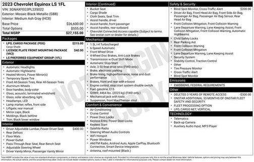 2023 Chevrolet Equinox LS