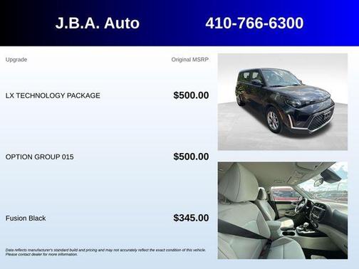 Black 2024 Kia Soul LX