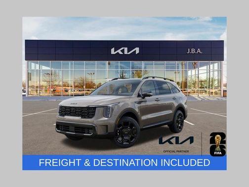 Brown 2026 Kia Sorento X-Line SX Prestige