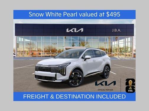 Snow White Pearl 2026 Kia Sportage Hybrid SX-Prestige SUV