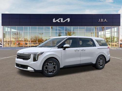 White Pearl 2026 Kia Carnival Hybrid EX