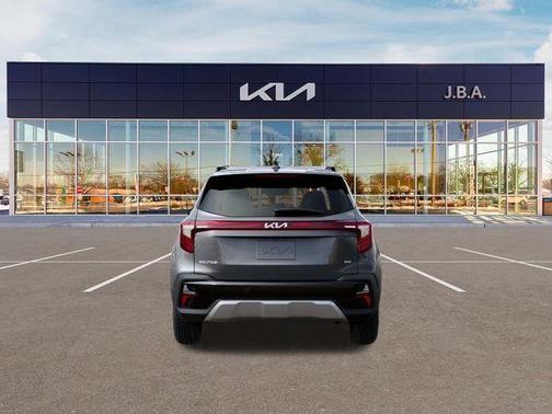 Steel Gray 2026 Kia Seltos EX