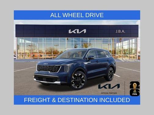 Midnight Black 2026 Kia Sorento EX