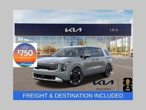Ceramic Silver 2026 Kia Carnival EX
