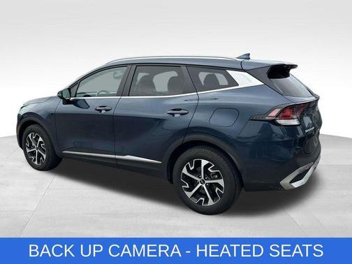 Blue 2024 Kia Sportage Hybrid EX