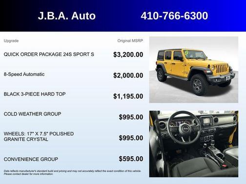 2018 Jeep Wrangler Unlimited Sport