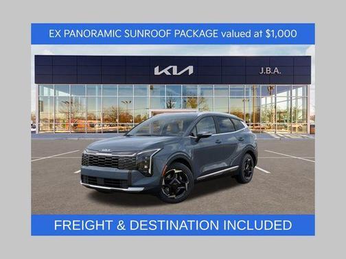 Heritage Blue 2026 Kia Sportage Hybrid EX