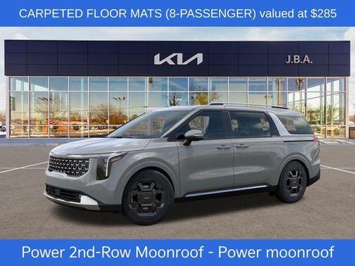 Ceramic Silver 2026 Kia Carnival SX