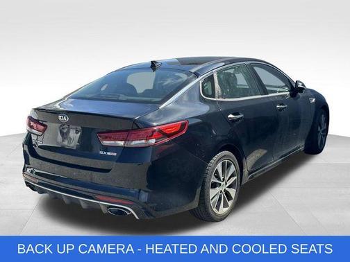 Ebony Black 2016 Kia Optima SX Turbo