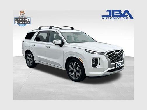 White 2021 Hyundai PALISADE Limited