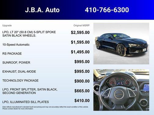 2022 Chevrolet Camaro LT1