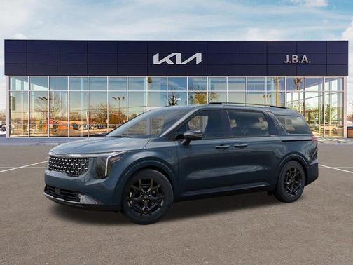 Blue 2026 Kia Carnival Hybrid SX Prestige