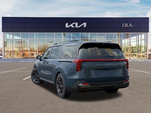 Blue 2026 Kia Carnival Hybrid SX Prestige