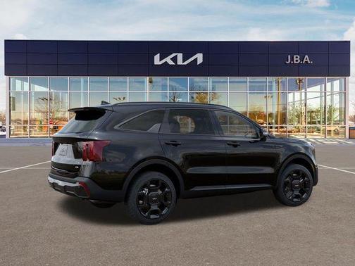 Aurora Blue 2026 Kia Sorento Hybrid X-LINE SX PRESTIGE