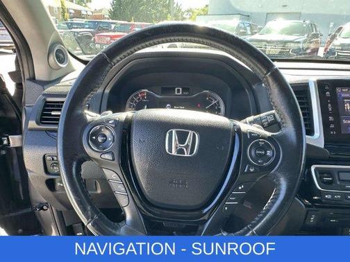 Modern Steel Metallic 2017 Honda Pilot Touring