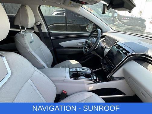 Shimmering Silver 2022 Hyundai TUCSON Limited