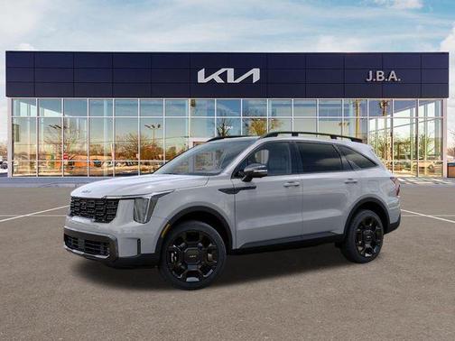 Gray 2026 Kia Sorento X-Line SX Prestige