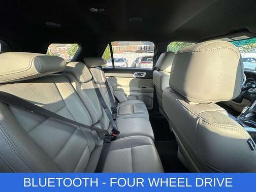 White Platinum Clearcoat Metallic 2013 Ford Explorer XLT