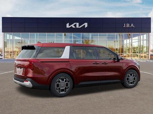 Red 2026 Kia Carnival Hybrid EX