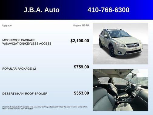 Desert Khaki 2017 Subaru Crosstrek 2.0i Limited