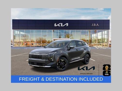 Gravity Gray 2026 Kia Sportage Hybrid EX