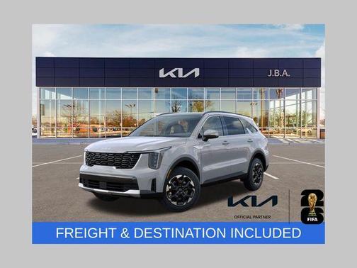 Gray 2026 Kia Sorento S